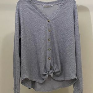 Blue sweater, womens small.